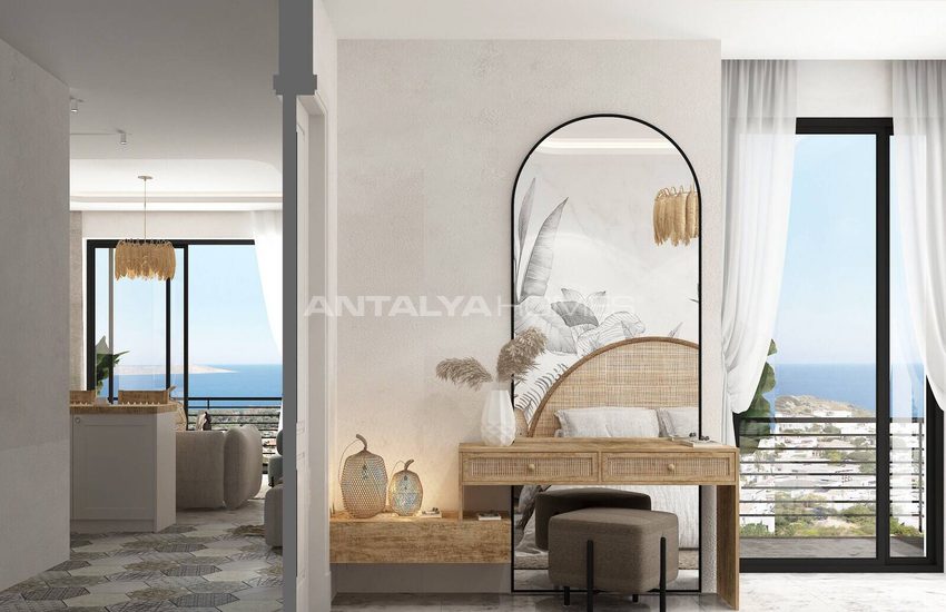 Wohnungen In Einem Neuen Projekt Mit Privaten Pools In Bodrum Mugla 22