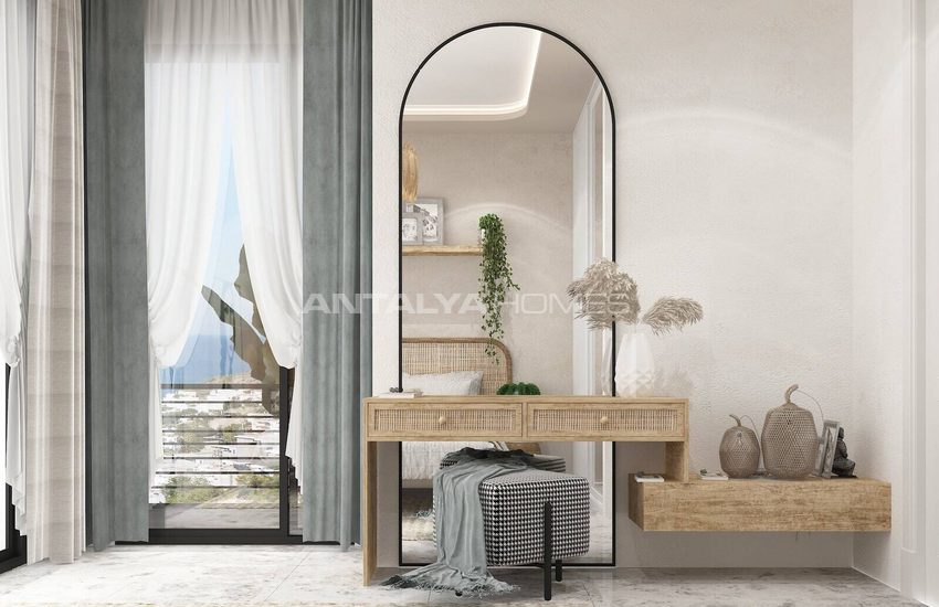 Wohnungen In Einem Neuen Projekt Mit Privaten Pools In Bodrum Mugla 32