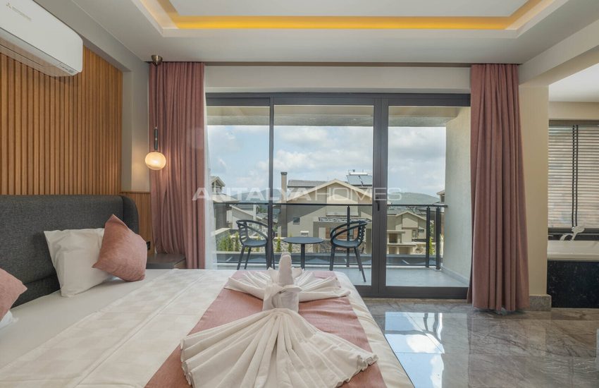 3+1 Villa Met Privézwembad En Sauna In Oludeniz, Turkije 34