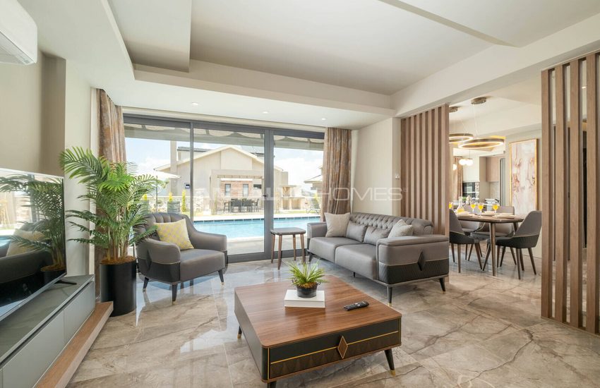 3+1 Villa Met Privézwembad En Sauna In Oludeniz, Turkije 33