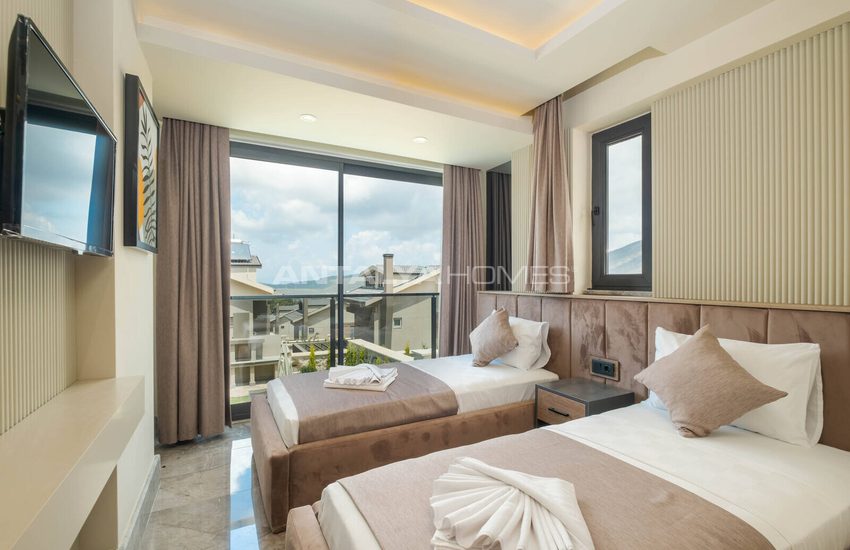 3+1 Villa Met Privézwembad En Sauna In Oludeniz, Turkije 32