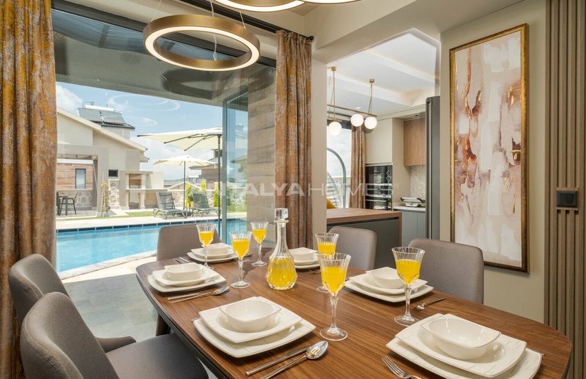 3+1 Villa Met Privézwembad En Sauna In Oludeniz, Turkije 27