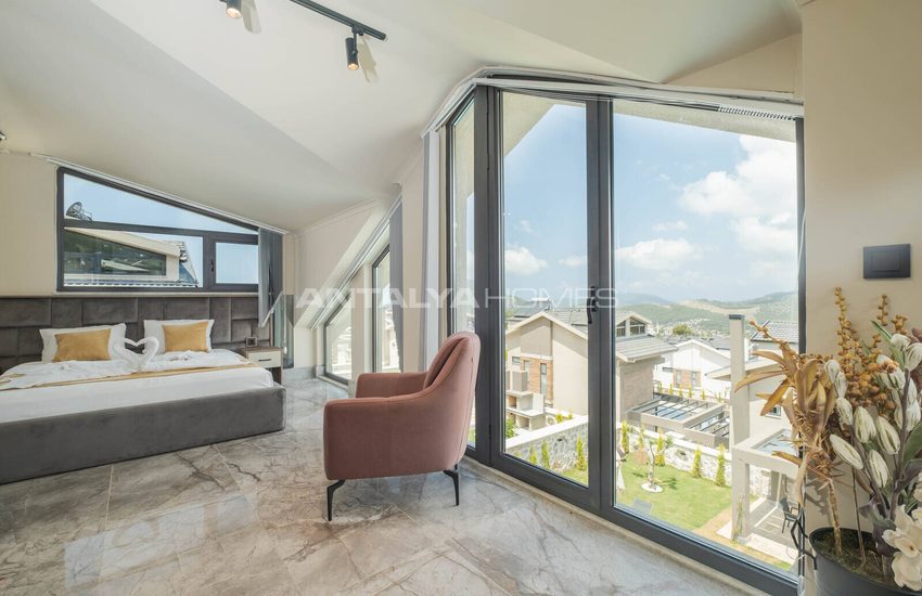 3+1 Villa Met Privézwembad En Sauna In Oludeniz, Turkije 16