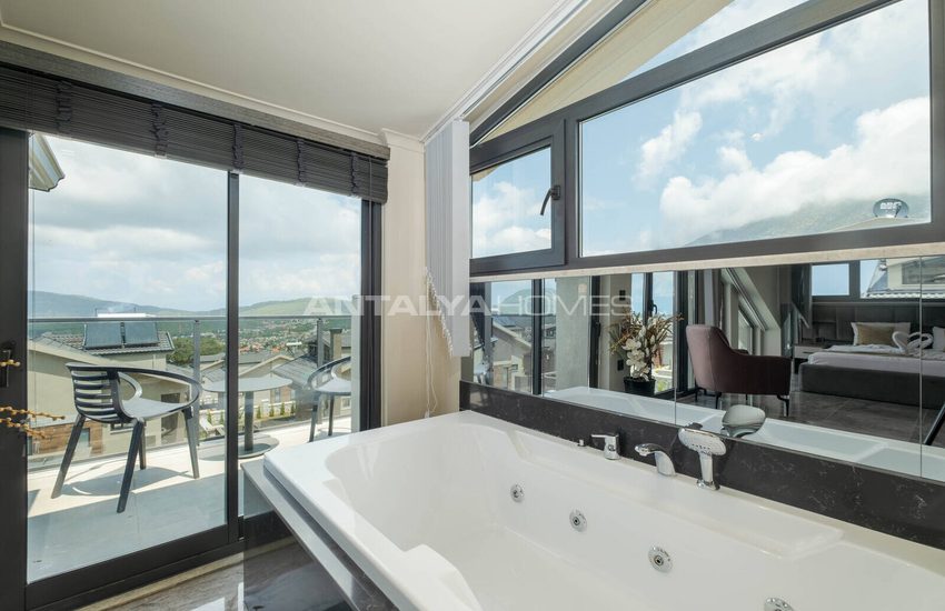 3+1 Villa Met Privézwembad En Sauna In Oludeniz, Turkije 12