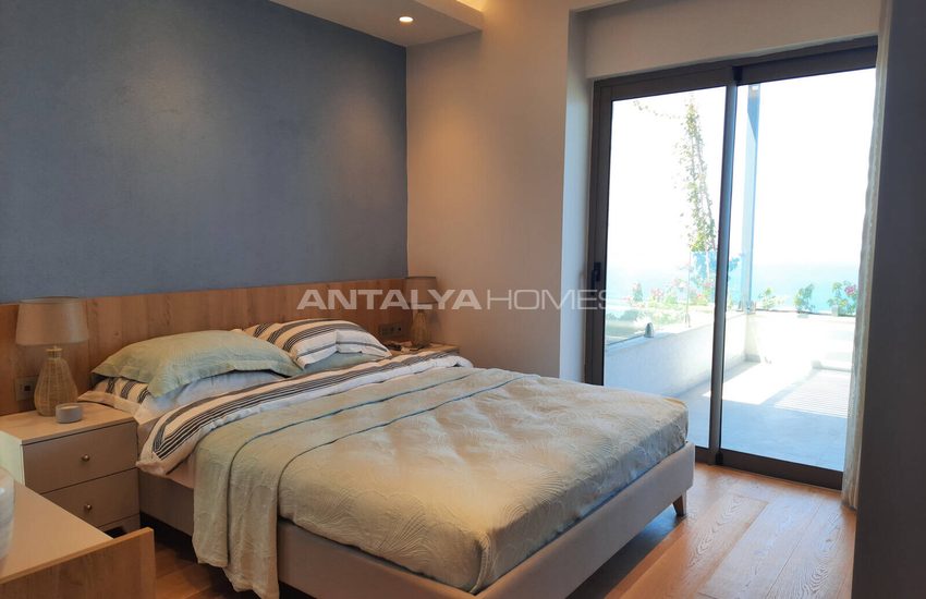 Stone Clad Sea View Detached Villas in Bodrum Yalikavak 29
