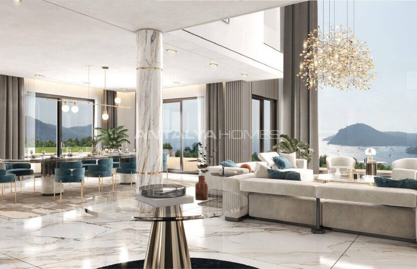 Villa's Met Zeezicht In De Buurt Van Yalıkavak Marina Bodrum 14