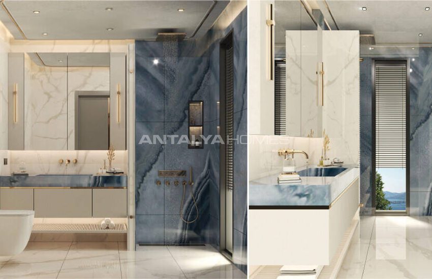 Villa's Met Zeezicht In De Buurt Van Yalıkavak Marina Bodrum 31