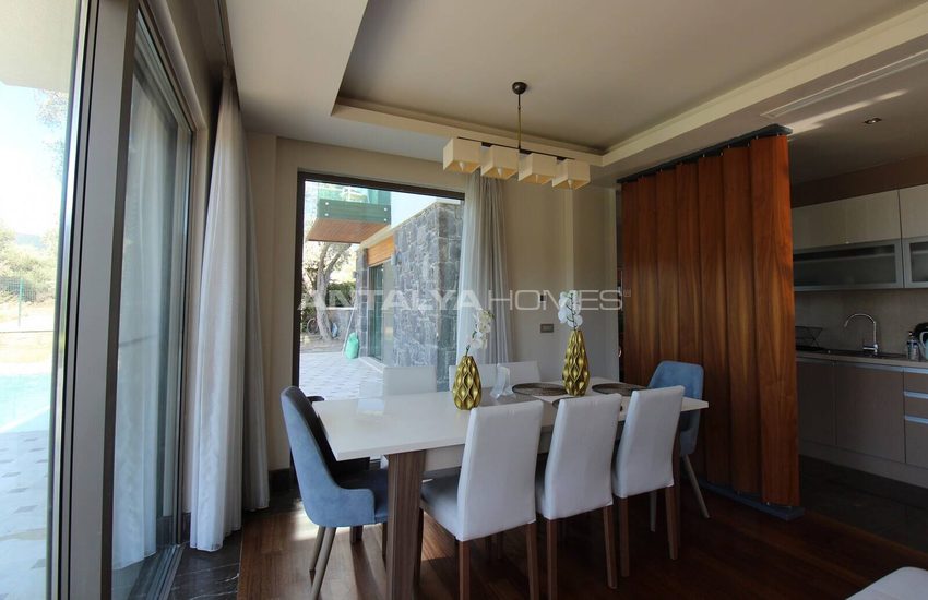 Maison Individuelle Avec Piscine Et Jardin Privés À Bodrum 27