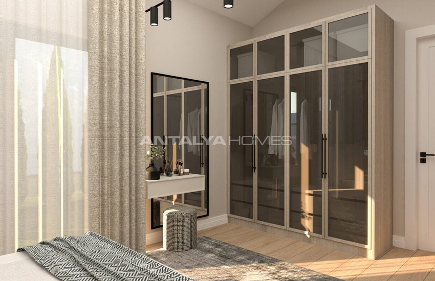 3-bedroom Detached Houses with Pool in Mugla Seydikemer 41