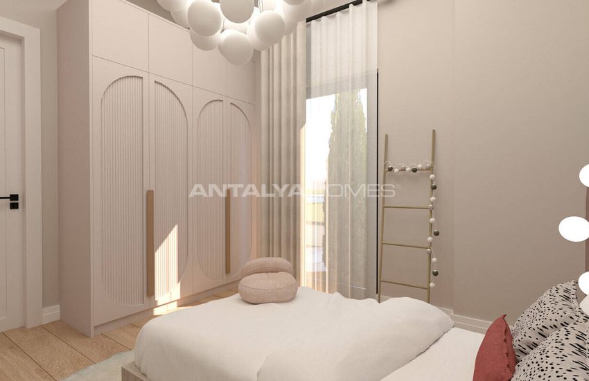 3-bedroom Detached Houses with Pool in Mugla Seydikemer 38