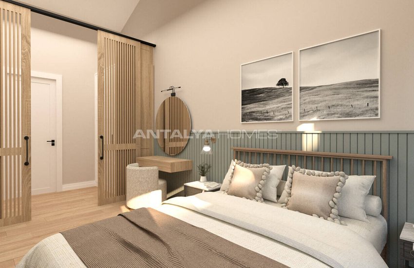 3-bedroom Detached Houses with Pool in Mugla Seydikemer 31