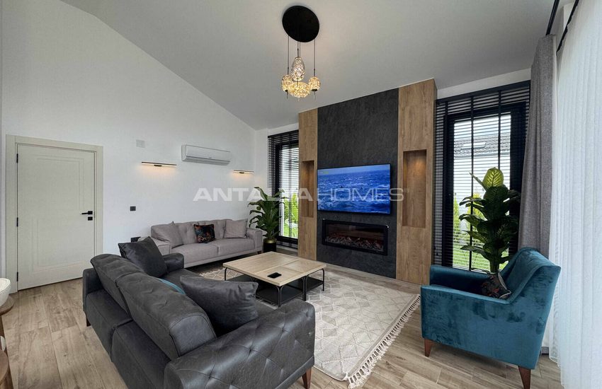 3-bedroom Detached Houses with Pool in Mugla Seydikemer 17