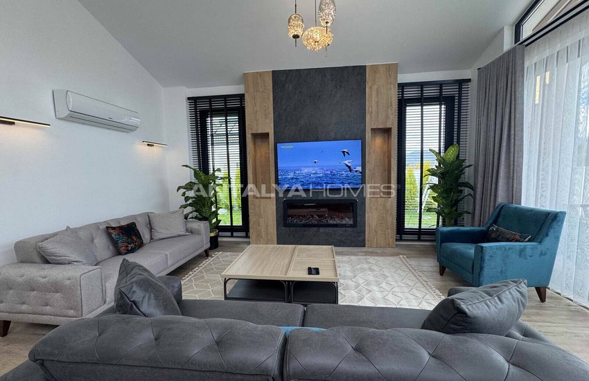 3-bedroom Detached Houses with Pool in Mugla Seydikemer 16