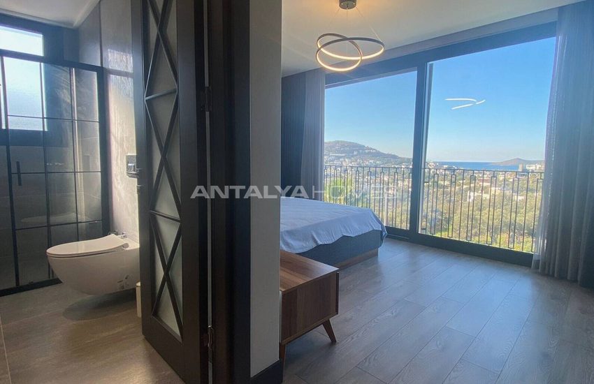 Bodrum Yalıkavak'ta Deniz Manzaralı ve Özel Havuzlu Ev 18