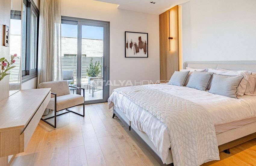 Sea View Houses with Private Pool and Garden in Bodrum 29