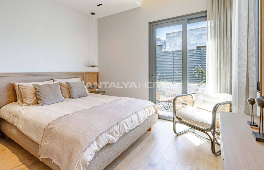 Sea View Houses with Private Pool and Garden in Bodrum 26