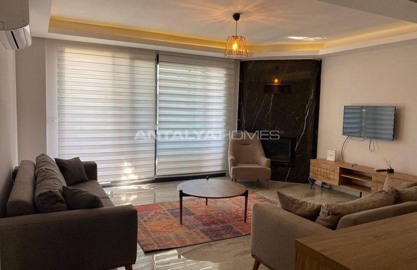 شقة مطلة على الشاطئ مع تراس مطل على البحر في بودروم تركيا 12