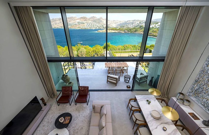 Maisons Vue Mer Dans Un Projet Avec Plage Privée À Bodrum Mugla 10