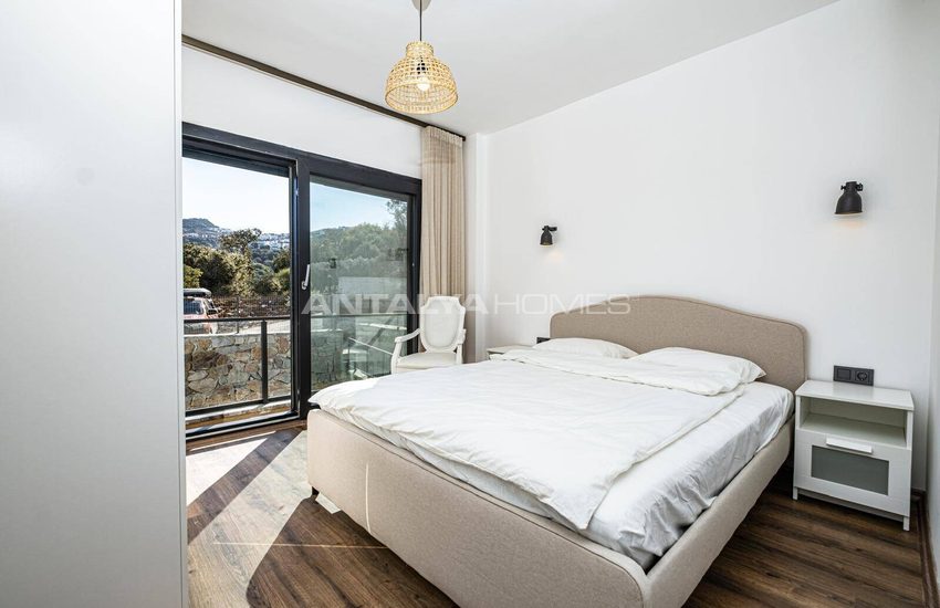 Vrijstaande Huizen Met Zeezicht En Privézwembad In Bodrum Turkije 19
