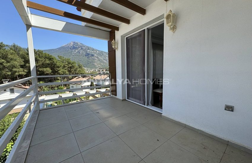 Fethiye Ölüdeniz'de Kısa Dönem Kiralamaya Uygun Havuzlu Şık Villa 40