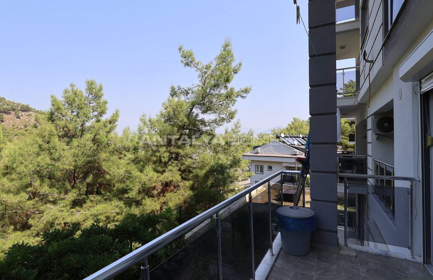 Fethiye'de Doğa Manzaralı 3 Yatak Odalı Ters Dubleks Daire 20