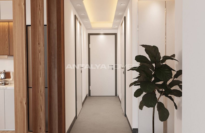 Mersin'de Plaja Yakın Havuzlu Otoparklı Sitede Sıfır Daireler 11