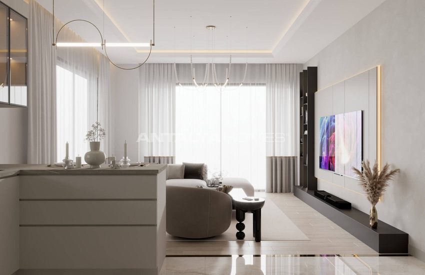 عقارات جديدة بالقرب من المرافق في مرسين أياس 20