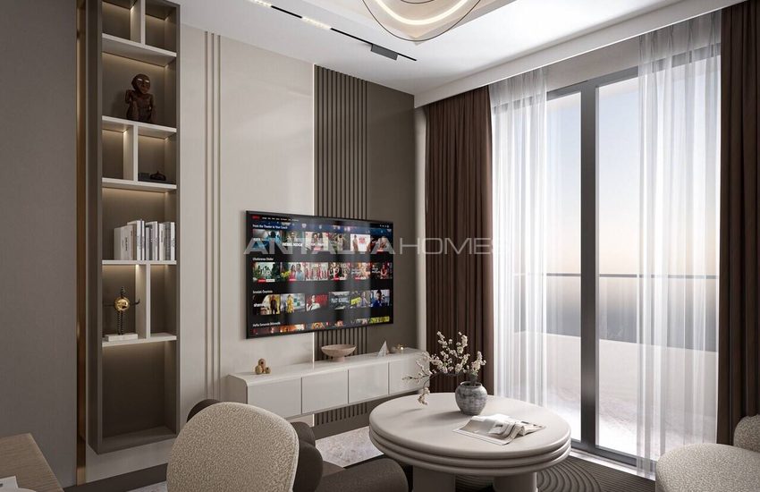 Appartements Avec De Nombreuses Commodités À Mezitli, Mersin 9