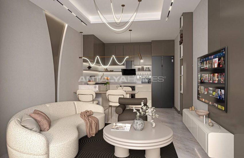 Appartements Avec De Nombreuses Commodités À Mezitli, Mersin 8