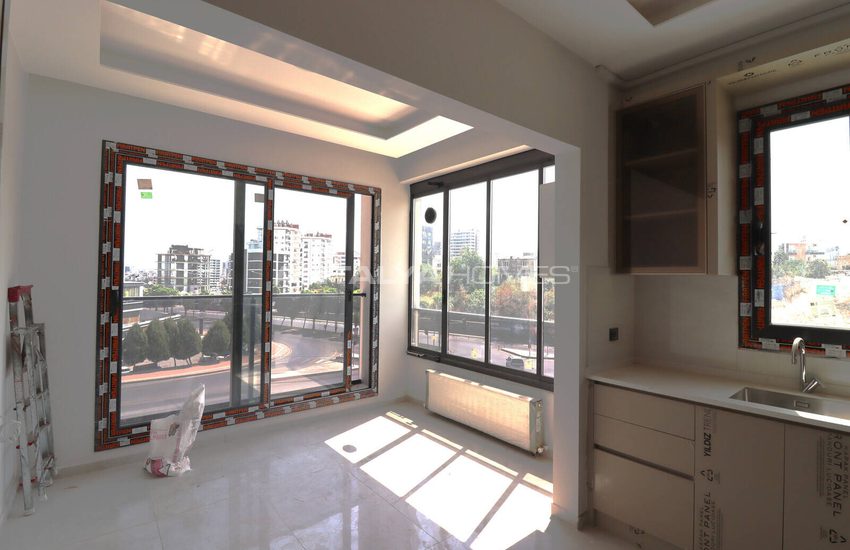 Moderne Wohnungen Mit Gemeinschaftsgarten In Mersin 10