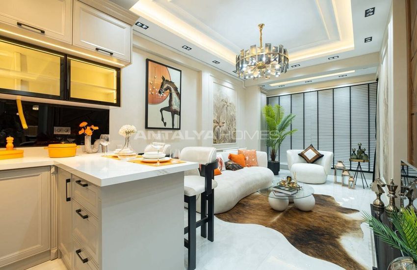 Apartments in Well-equipped Complex in Mersin Mezitli 20