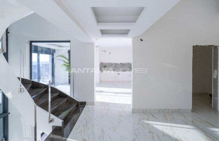 Panoramic Sea and Nature View Villas in Kargicak Alanya 37
