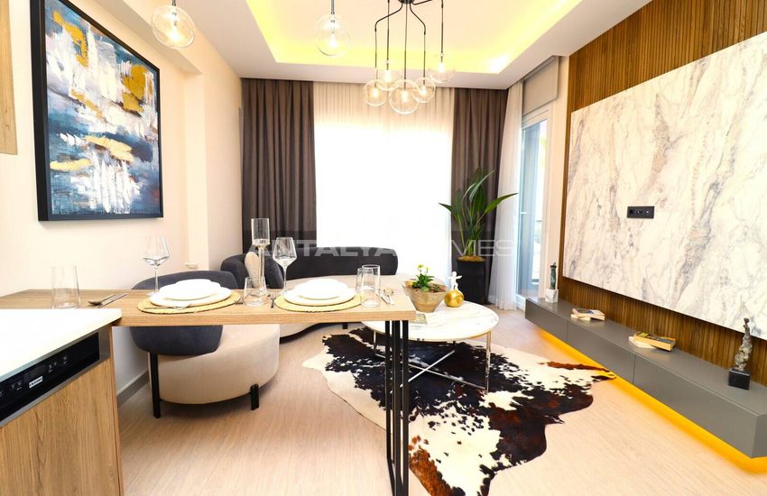 Apartments Offering Extensive Social Facilities in Mersin 27