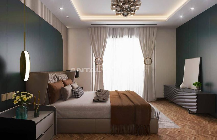 شقق جديدة قريبة من شواطئ العلم الأزرق في مرسين 10