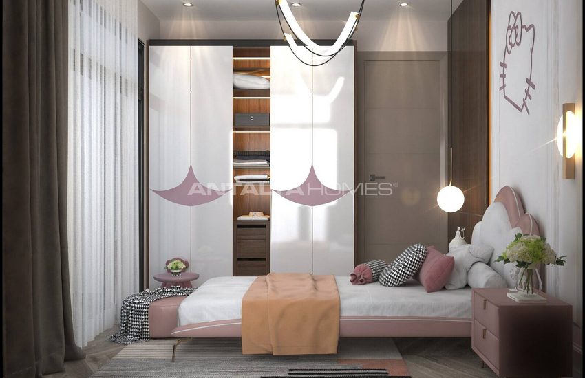 Mersin Tece’de Site İçinde Deniz Manzaralı Satılık Daireler 31