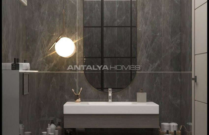 Mersin Tece’de Site İçinde Deniz Manzaralı Satılık Daireler 33