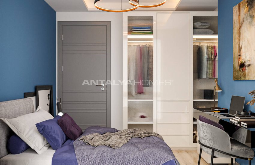 Appartementen In Een Complex Met Waterpark In Mersin Çeşmeli 24