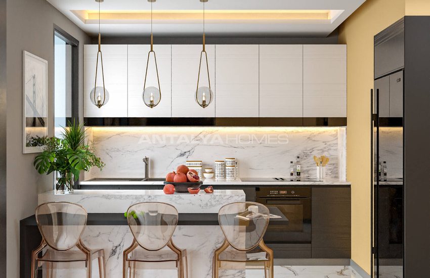Appartementen In Een Complex Met Waterpark In Mersin Çeşmeli 18