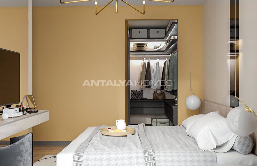 Appartementen In Een Complex Met Waterpark In Mersin Çeşmeli 22