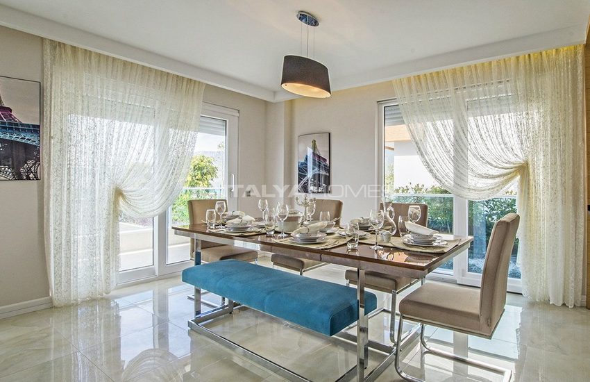 Panoramic Sea and Castle View Villas in Alanya Kargicak 13