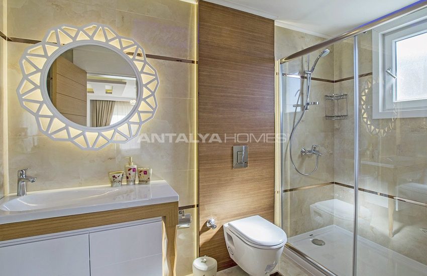 Panoramic Sea and Castle View Villas in Alanya Kargicak 20