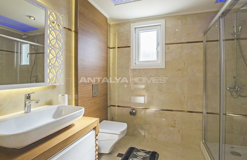 Panoramic Sea and Castle View Villas in Alanya Kargicak 21