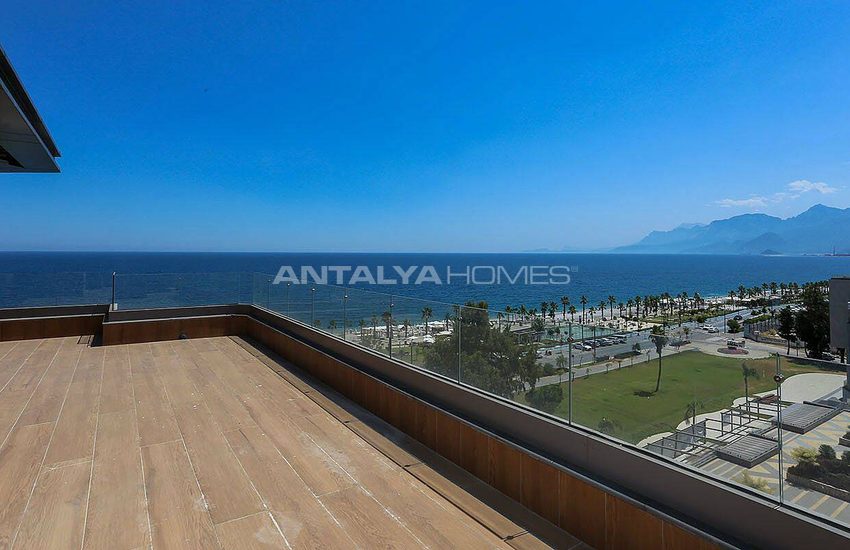Lägenheter Vid Stranden Med Smart Hemsystem I Antalya Konyaalti 26