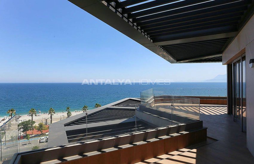 Lägenheter Vid Stranden Med Smart Hemsystem I Antalya Konyaalti 23