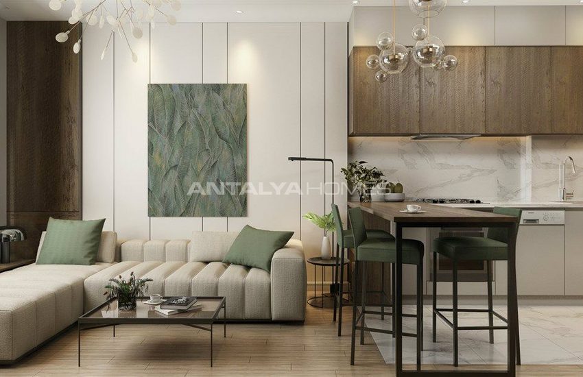 Alanya Merkezde Denize 250 Mt Uzaklıkta Sıfır Daireler 19