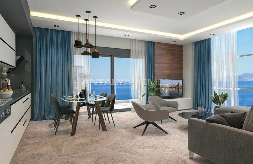 Kargıcak Merkezde Denize Sıfır Projede Lüks Daireler 19