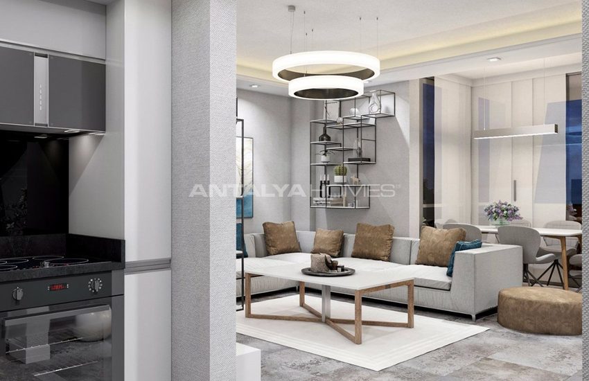 Zentrale Luxus Villen Mit Meer Und Schlossblick In Alanya 15