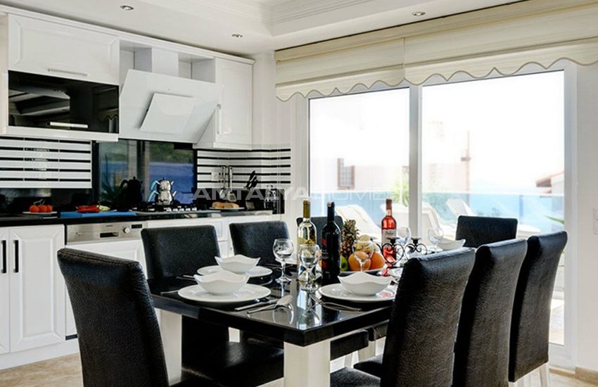 Fantastic Sea View House with a Private Pool in Kalkan 16