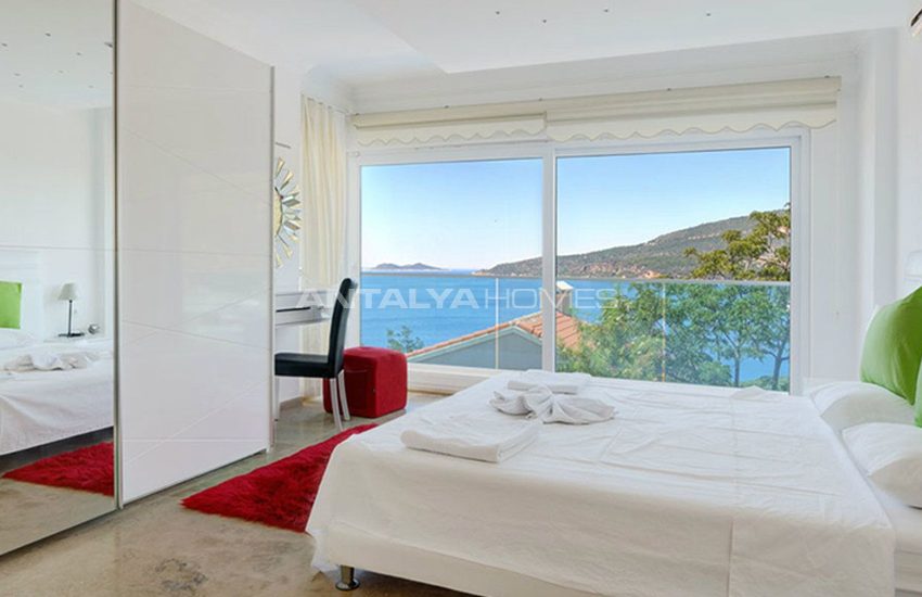 Fantastic Sea View House with a Private Pool in Kalkan 19