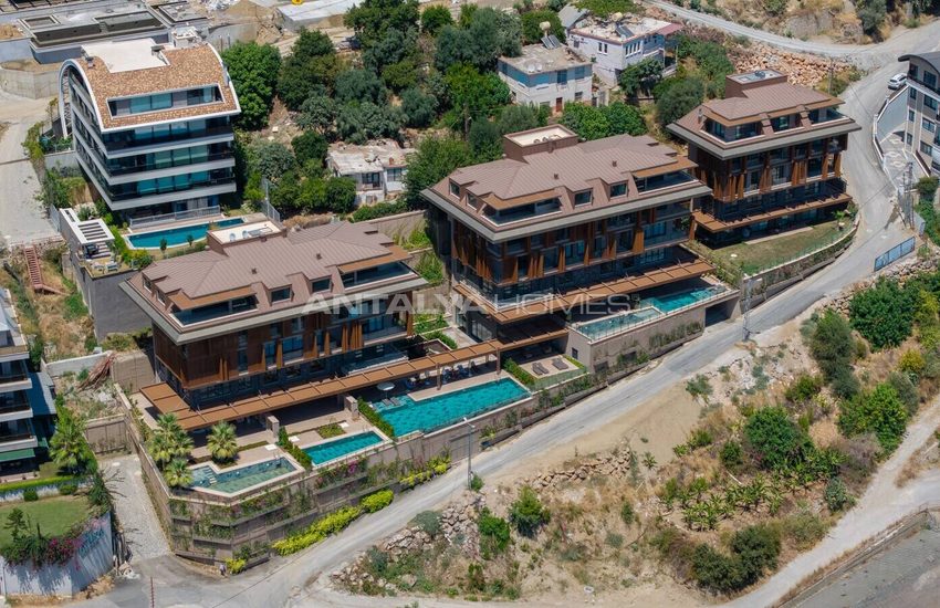 Appartements Bien Situés Dans Un Complexe À Alanya 18